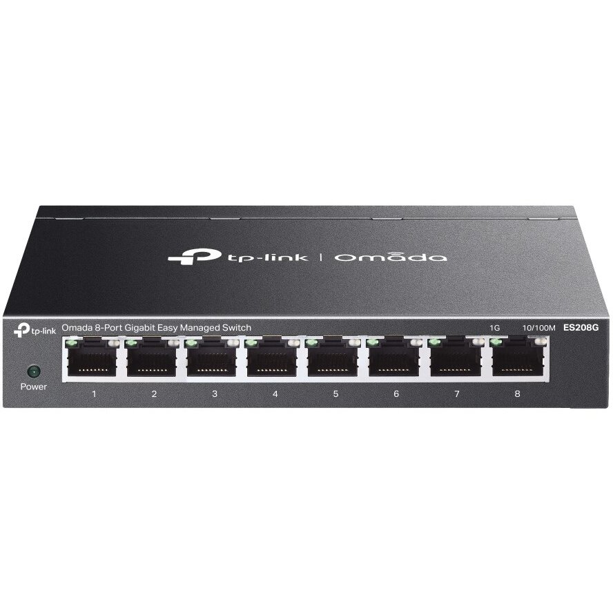 Switch IES206GPP Managed Gigabit Ethernet (10/100/1000) Power over Ethernet (PoE) Negru