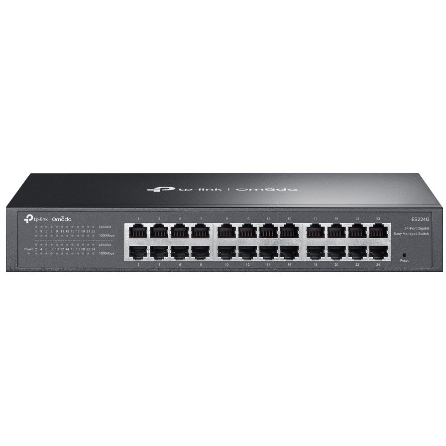 Switch Omada ES224G Managed L2 Gigabit Ethernet (10/100/1000) Negru