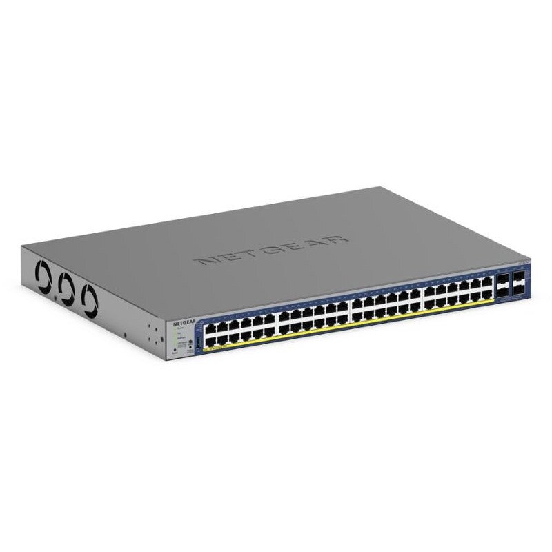 Switch 52-Port PoE Gigabit/10G Smart Switch Gri