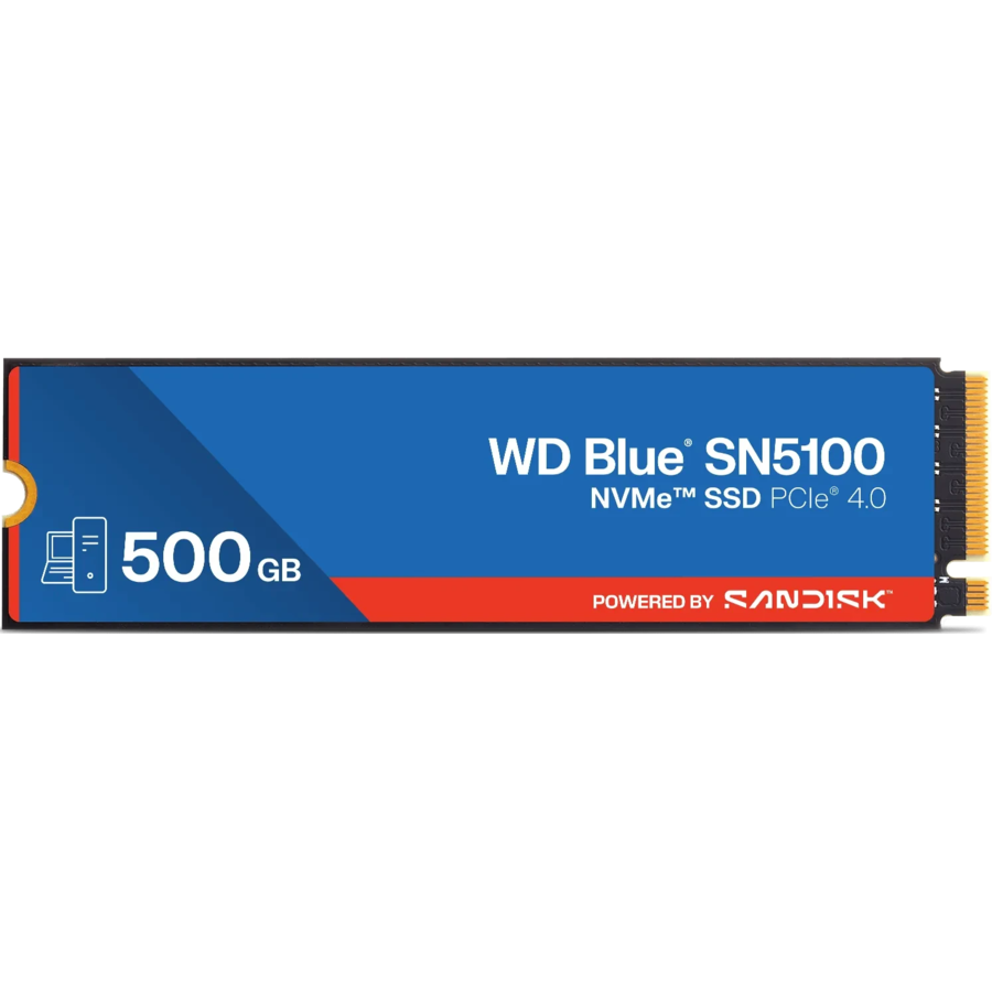 SSD Western Digital Blue SN5100, 500GB, PCIe Gen 4.0 x4, M.2 NVMe - imagine 2