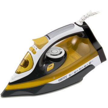 Fier de Calcat cu Aburi CR 5029 Talpa Ceramica 3000W Galben/Negru