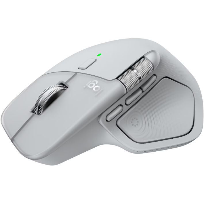 Mouse Logitech MX Master 4 Silent USB Bluetooth Pale Grey