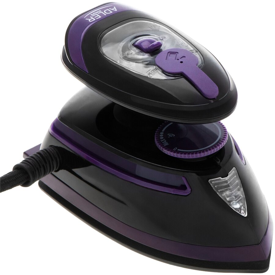 Fier de Calcat de Calatorie AD 5049 Rezervor 30ML 420W Negru/Violet