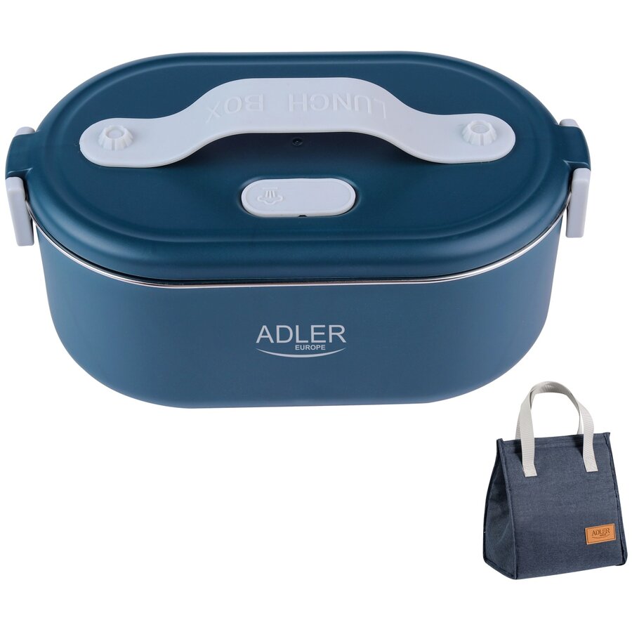 Caserola Electrica AD 4522 0.8L 48W Geanta Termica Albastru