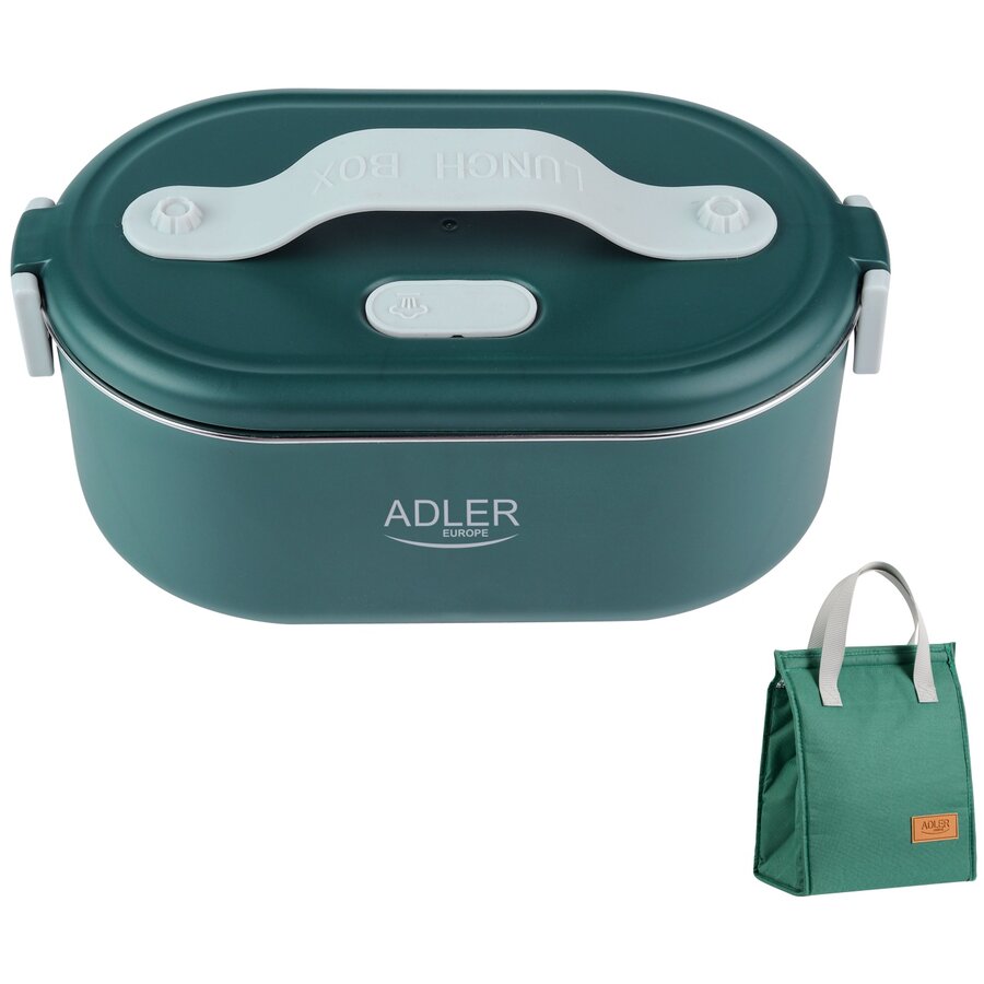 Caserola Electrica AD 4522 0.8L 48W Geanta Termica Verde