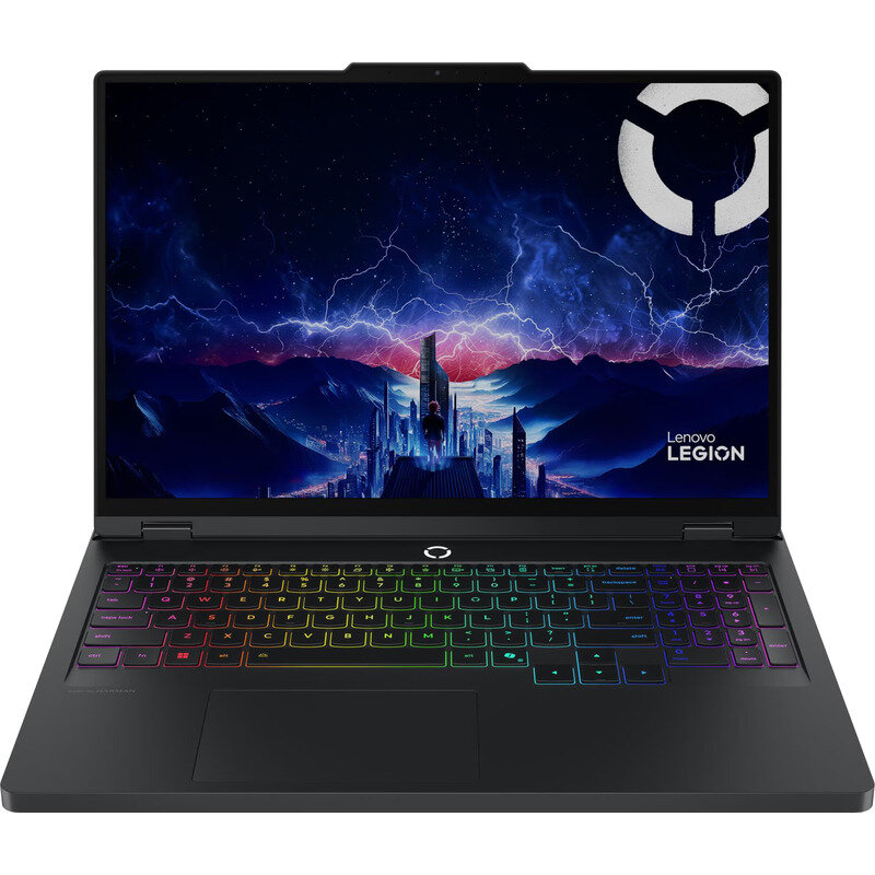 Laptop Legion Pro 5 WQXGA 16 inch Intel Core Ultra 9 275HX 32GB 2x 1TB SSD RTX 5070 Ti Free Dos Eclipse Black