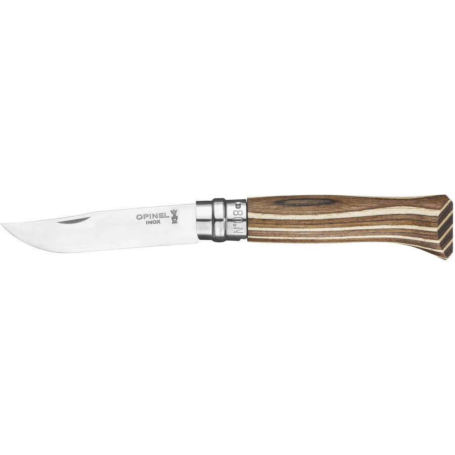 Cutit de Buzunar Tradition Luxe N°08 Lama Inox 8.5CM Maro