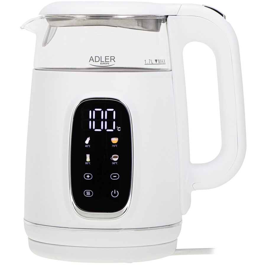 Fierbator Electric AD 1305 WS 1.7L 2000W Alb/Argintiu