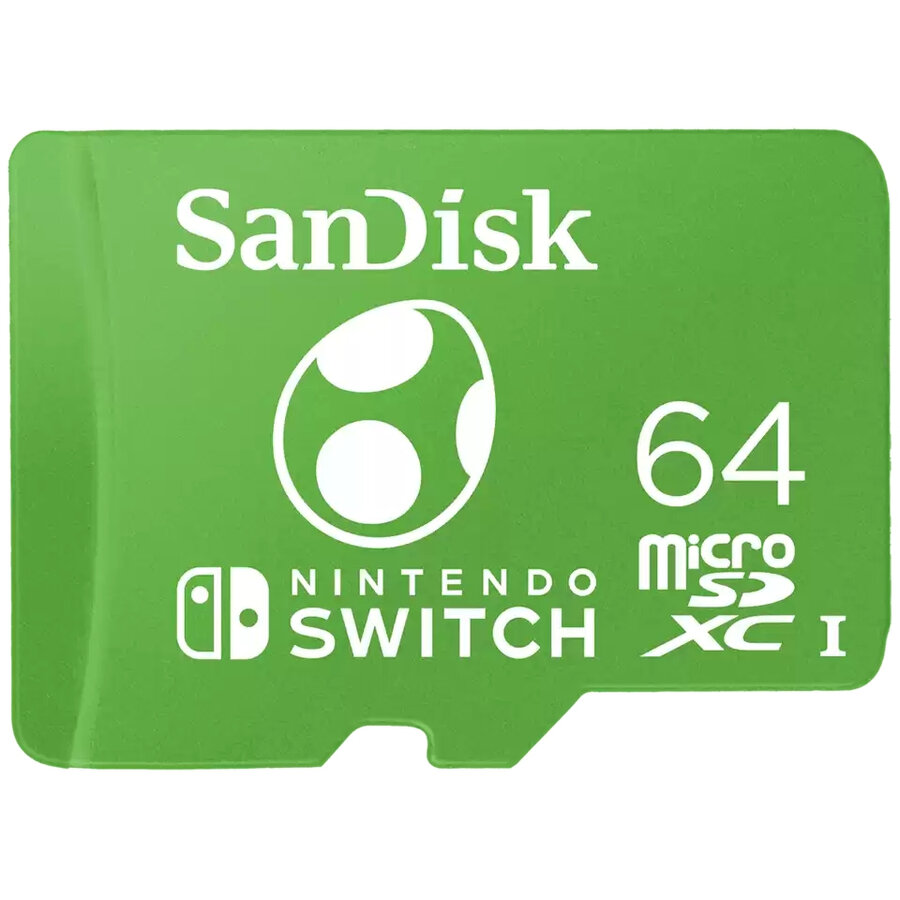 Card MicroSDXC  UHS-I Nintendo/switch Yosi Edition 64GB