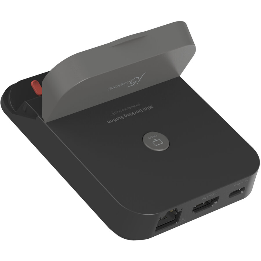 Mini Docking Station J5Create Nintendo Switch Negru — imaginea 3