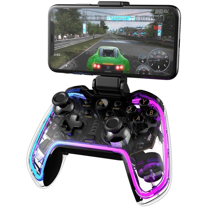 Gamepad Wireless G158BT Pro Negru/Transparent