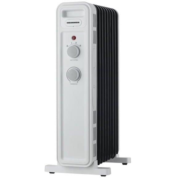 Calorifer cu Ulei HOH-M09WH-BK Heinner Alb/Negru — imaginea 3