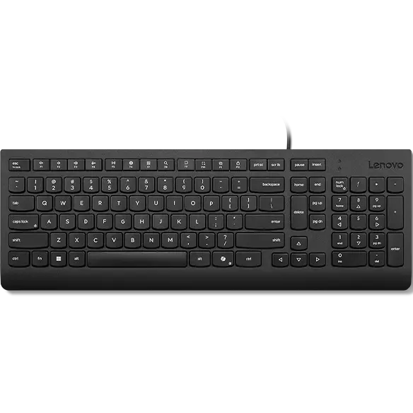 Tastatura Essential Wired Keyboard US ENG Black