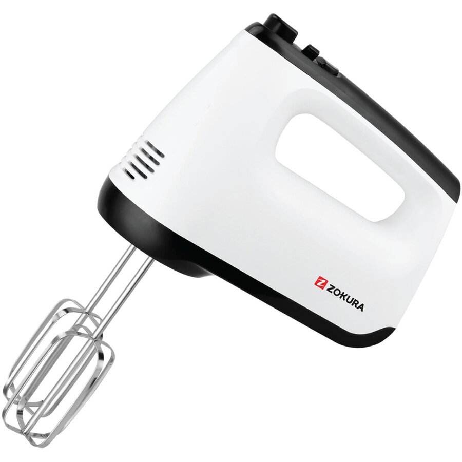 Mixer de Mana Z1247 6 Trepte de Viteza Turbo 400W Alb