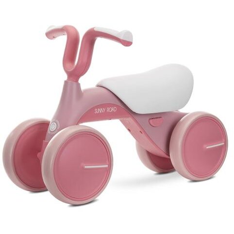 Bicicleta de echilibru Lorelli Sunny Road, 12-36 luni, scaun reglabil, lumini și muzica, Roz — imaginea 2