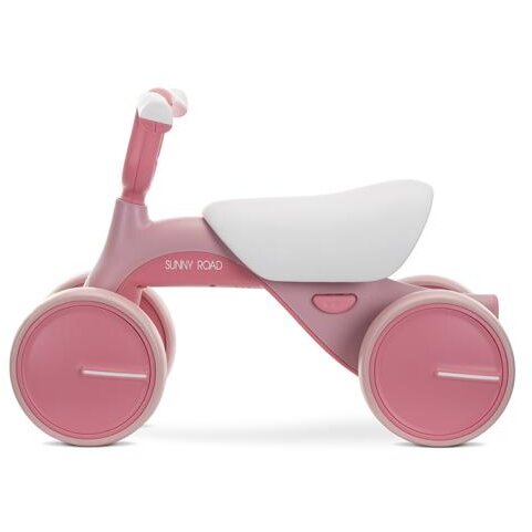 Bicicleta de echilibru Lorelli Sunny Road, 12-36 luni, scaun reglabil, lumini și muzica, Roz — imaginea 4