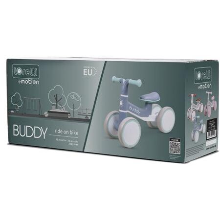 Bicicleta de echilibru Lorelli Buddy, 12-36 luni, Albastru — imaginea 5