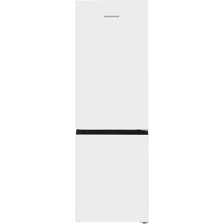 Combina Frigorica HCNF-HM253E++ NoFrost 253L Clasa E Lumina LED Control Electronic Alb