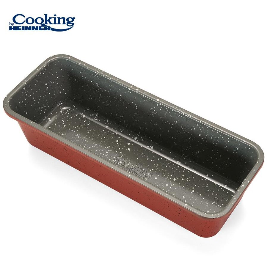 Tava Chec Paine Acoperire Ceramica 27x12x7Cm ANCA Rosu/Negru