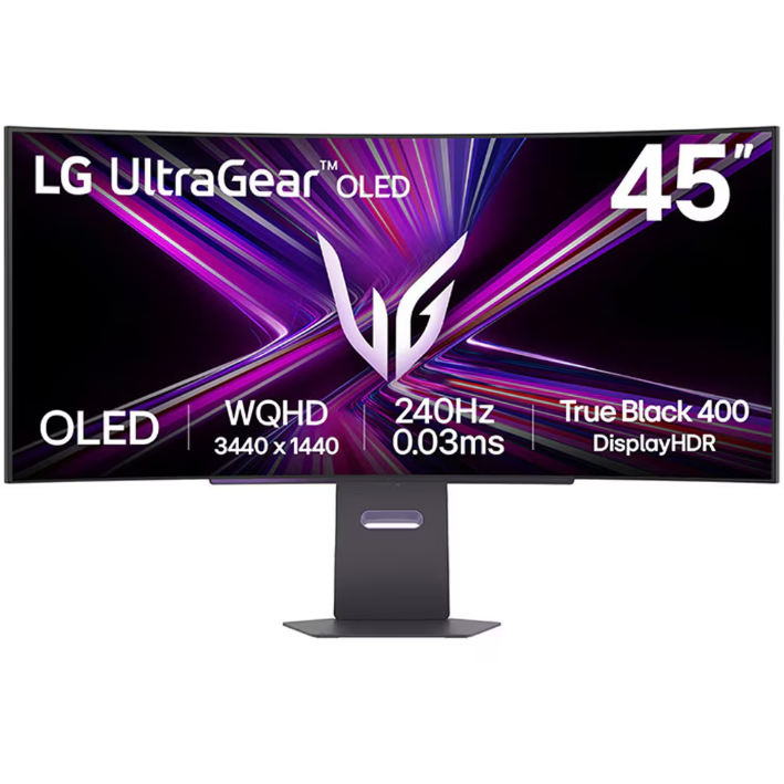 Monitor Curbat Gaming OLED 45GX900A-B 45inch 240Hz 0.03ms Negru