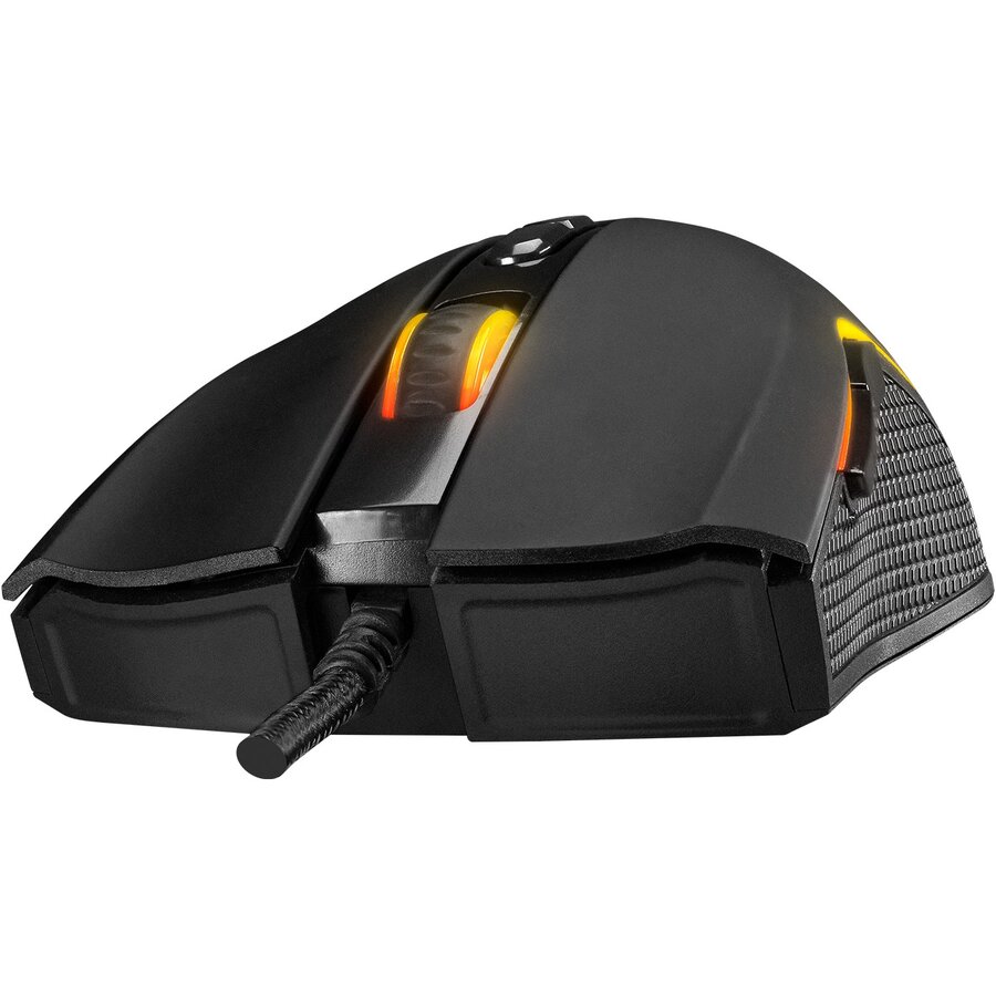 Mouse Rampage SMX-R44V2 12800 DPI 1kHz HUANO Makro Negru — imaginea 3