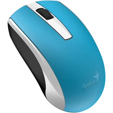 Mouse Eco-8100 Wireless Optic 1200dpi Albastru