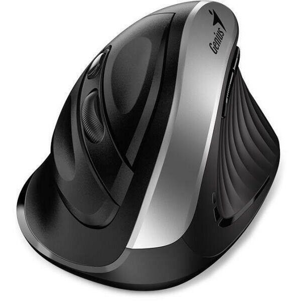 Mouse Ergo 8259 S Wireless Optic 1600dpi Ergonomic Copilot Argintiu