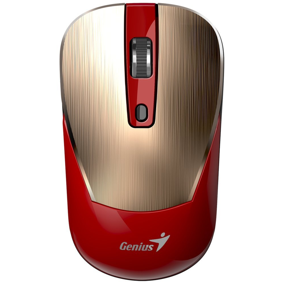 Mouse Nx-7125 Wireless Blue Eye 1200Dpi Auriu/Rosu
