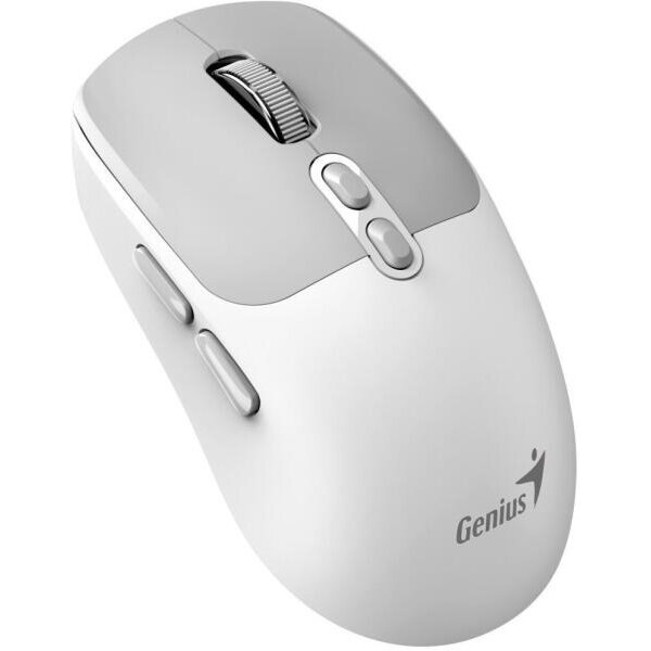 Mouse Nx-8080 S Wireless Bluetooth Optic 1600dpi Copilot Alb-Gri
