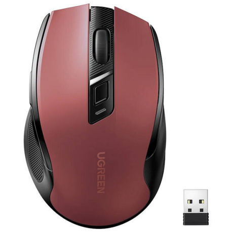Mouse MU006 Bluetooth/Wireless 4000dpi Rosu