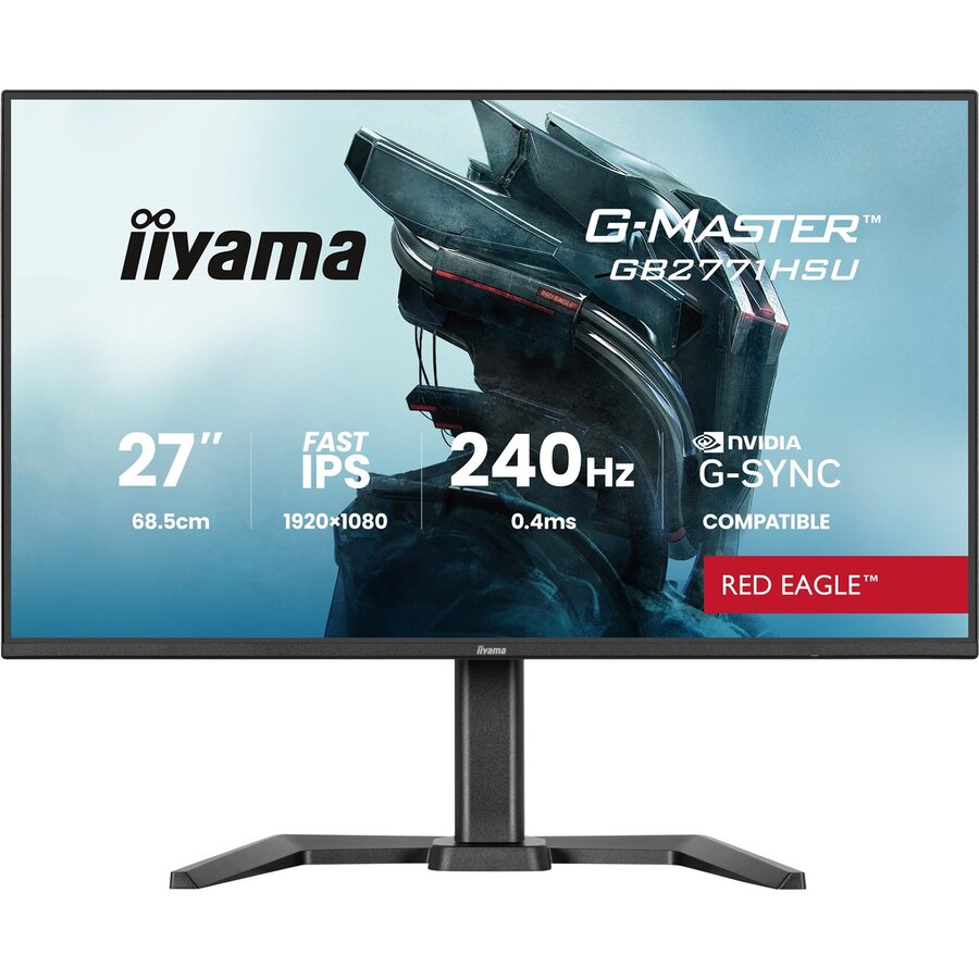 Monitor G-MASTER GB2771HSU-B1 68.6cm 27Inch 1920 x 1080 Pixeli Full HD Negru