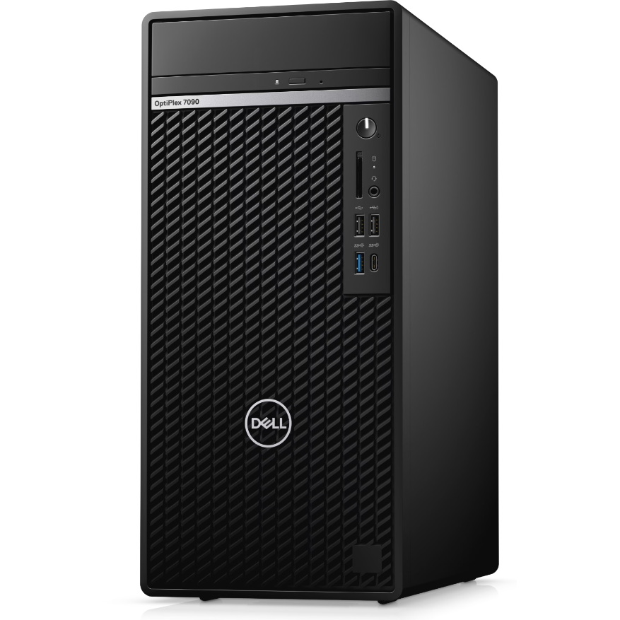 Sistem desktop Refurbished Hand OptiPlex 7090 Intel Core i5-10500 8GB DDR4 256GB SSD Windows 11 Home Black