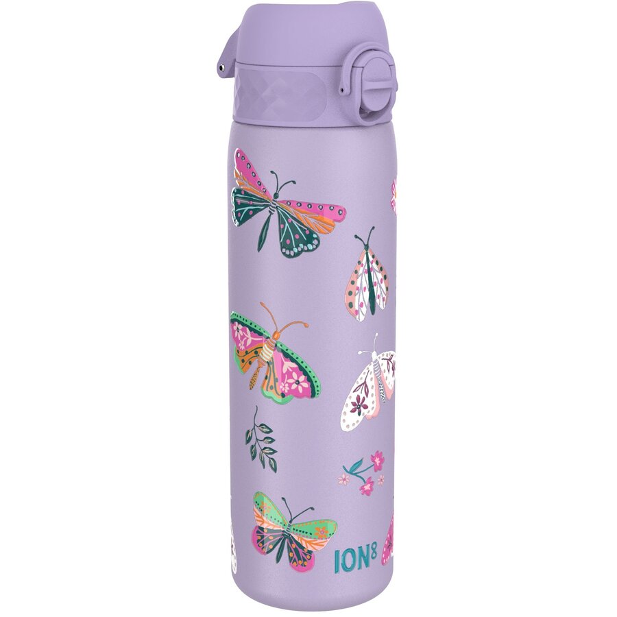 Sticla de Apa Butterflies  Slim Inox 500ML Mov