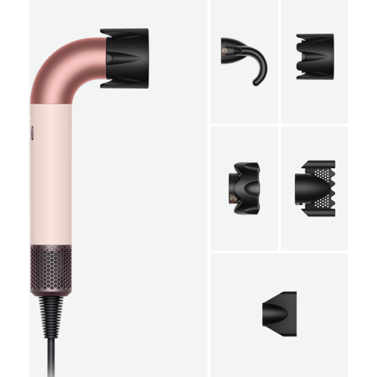 Uscator de Par HD17 Supersonic R  Straight+Wavy 1700W Ceramic Pink / Rose Gold
