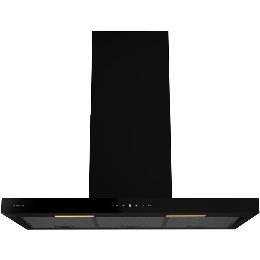Hota Decorativa T SHAPE ERN 2082 Black Glass