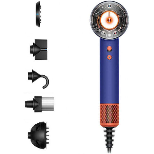 Uscator de Par Supersonic Nural HD16 5 Atasamente 1600W Vinca Blue / Topaz