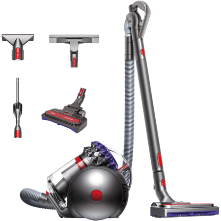 Aspirator fara Sac Big Ball Parquet 2 Capacitate Colectare 1.5L 600W Argintiu