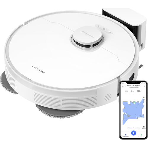 Robot de Aspirare L10s Pro Gen 3 13000Pa 5200mAh Autonomie 150 Minute Alb