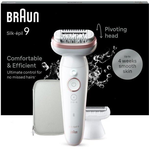 Epilator Silk-épil 9 9-030 Wet&Dry Smart Light Autonomie 50 Minute…