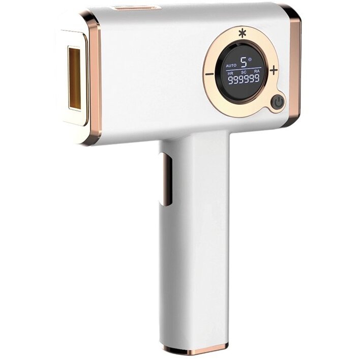 Epilator ORO-IPL ICE 5 Niveluri de Intensitate 48W Alb/Auriu