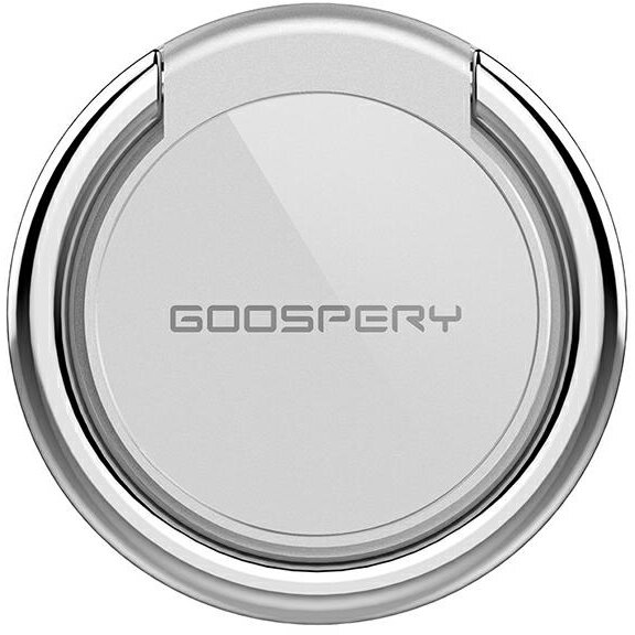 Suport Ring Holder, Adeziv, Rotire 360 grade, Silver