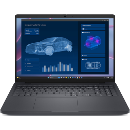 Laptop Dell Pro Max 16 FHD+ 16 inch AMD Ryzen AI 7 Pro 350 32GB 512GB SSD RTX Pro 500 Windows 11 Pro Magnetite