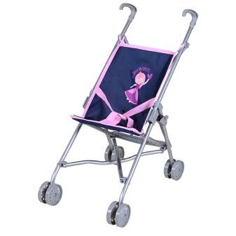 Carucior Sport pentru Papusi Sim 42 x 27 x 55 cm 3 Ani+ Princess Blue