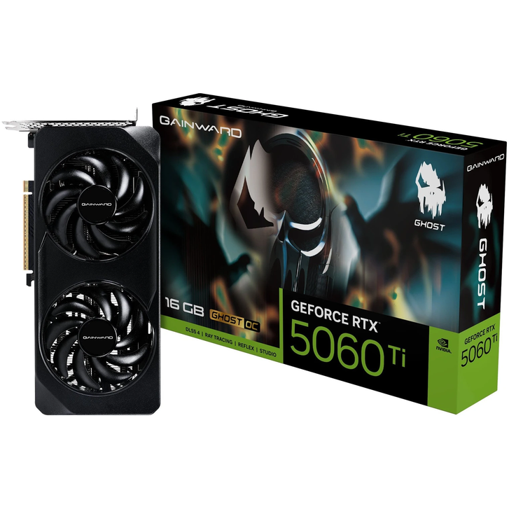 Placa Video GeForce RTX 5060 Ti Ghost OC 16384MB GDDR7