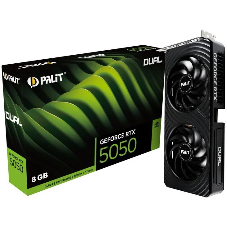Placa Video GeForce RTX 5050 Dual 8192MB GDDR6