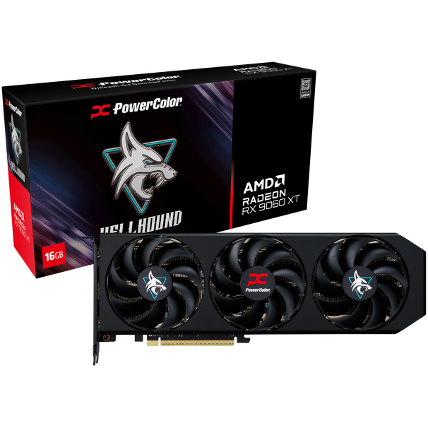 Placa Video Radeon RX 9060 XT OC 16384MB GDDR6