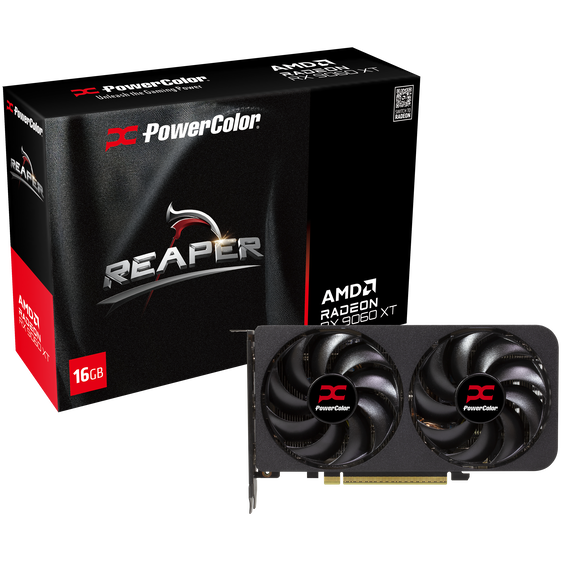 Placa Video Reaper Radeon RX 9060 XT 16384MB GDDR6