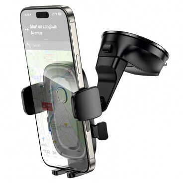 Suport Auto Borofone BH132 Follower 4.5inch - 7inch Negru — imaginea 5