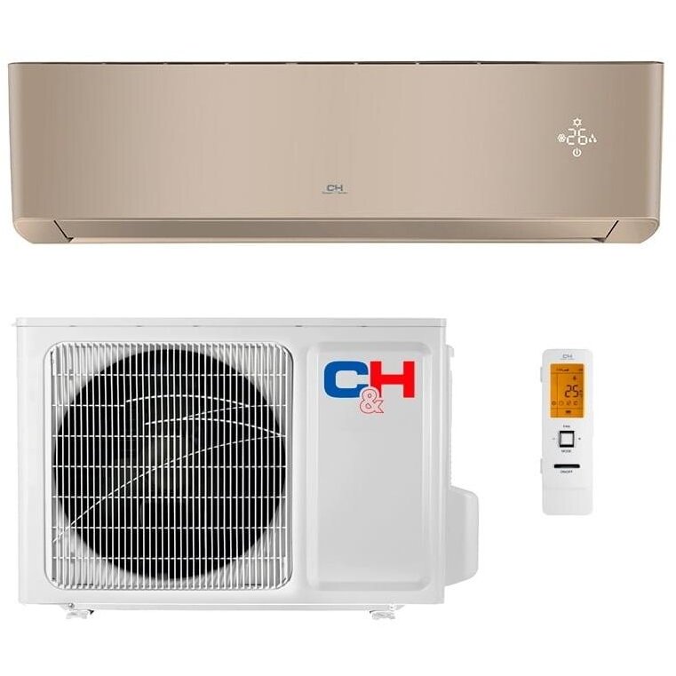 Aparat aer conditionat Supreme Continental CH-S12FTXAL-GD Inverter 12000BTU Clasa A+++/A+++ Wi-Fi Auriu