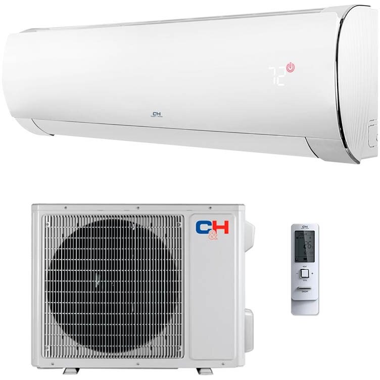 Aparat aer conditionat Daytona CH-S24FTXD-WP Inverter 24000BTU Clasa A+++/A++ Wi-Fi Alb